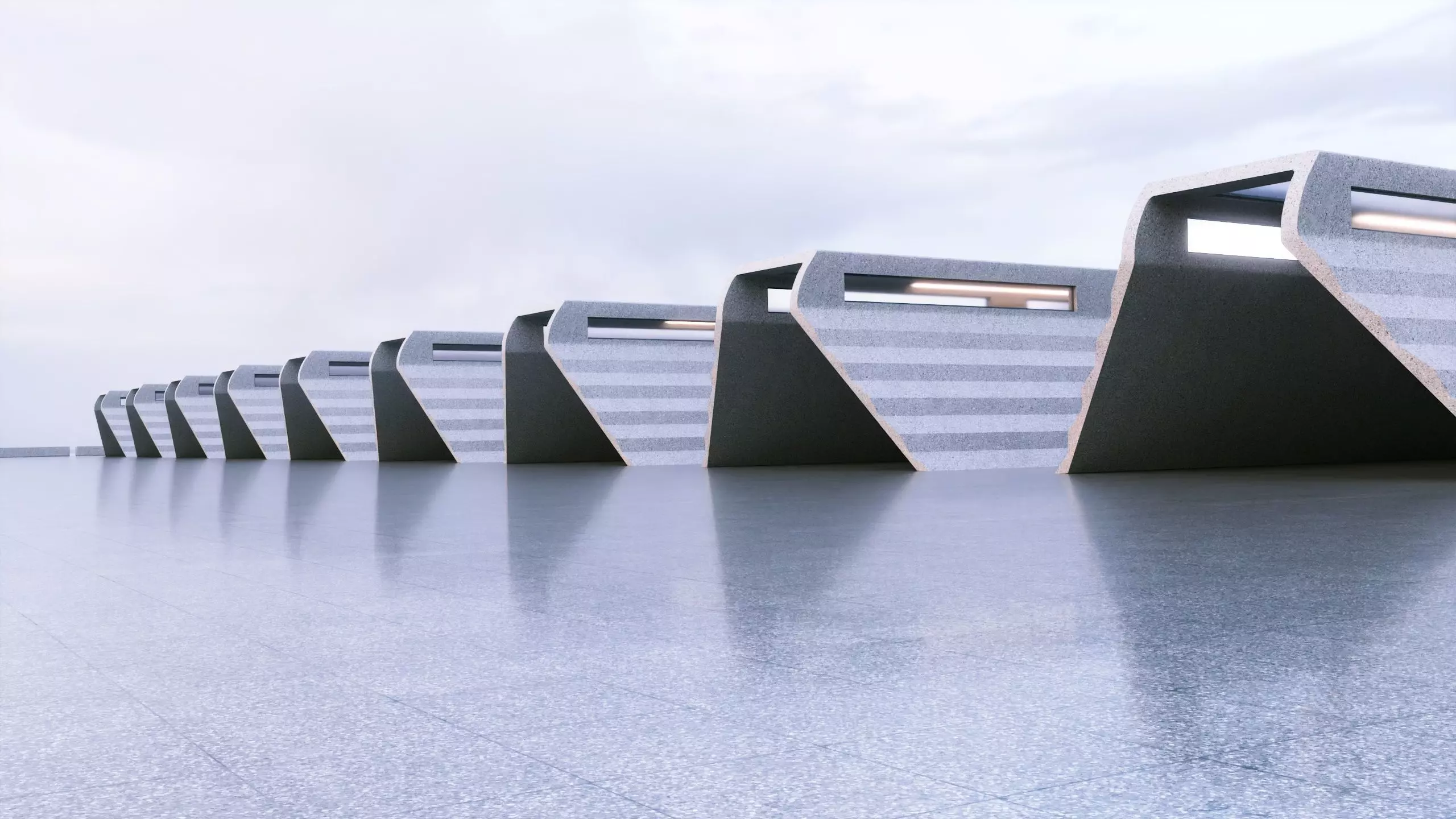 Modern Architectural Background Pack V - 5 in 1 Collection _42