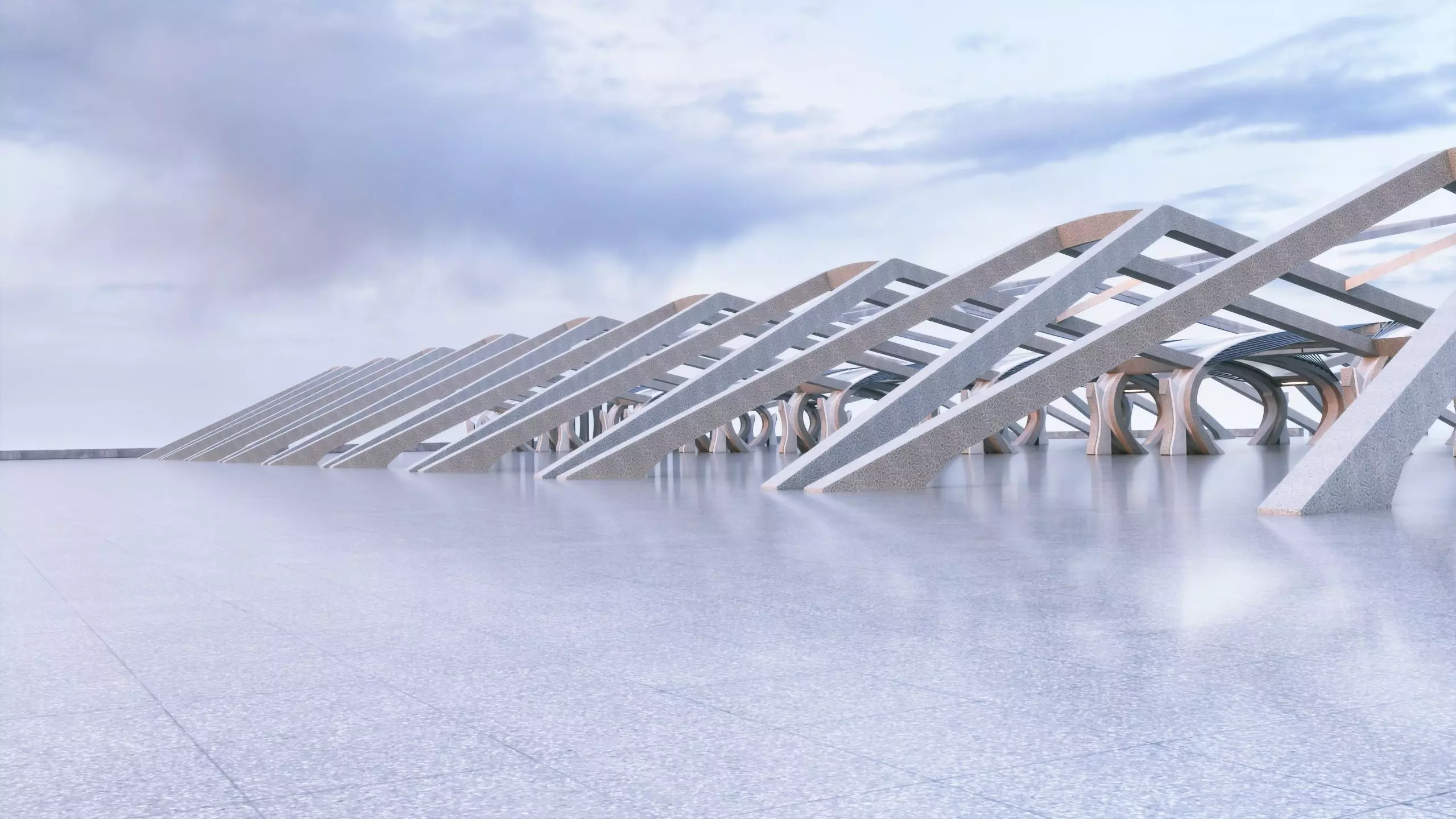 Modern Architectural Background Pack V - 5 in 1 Collection _20