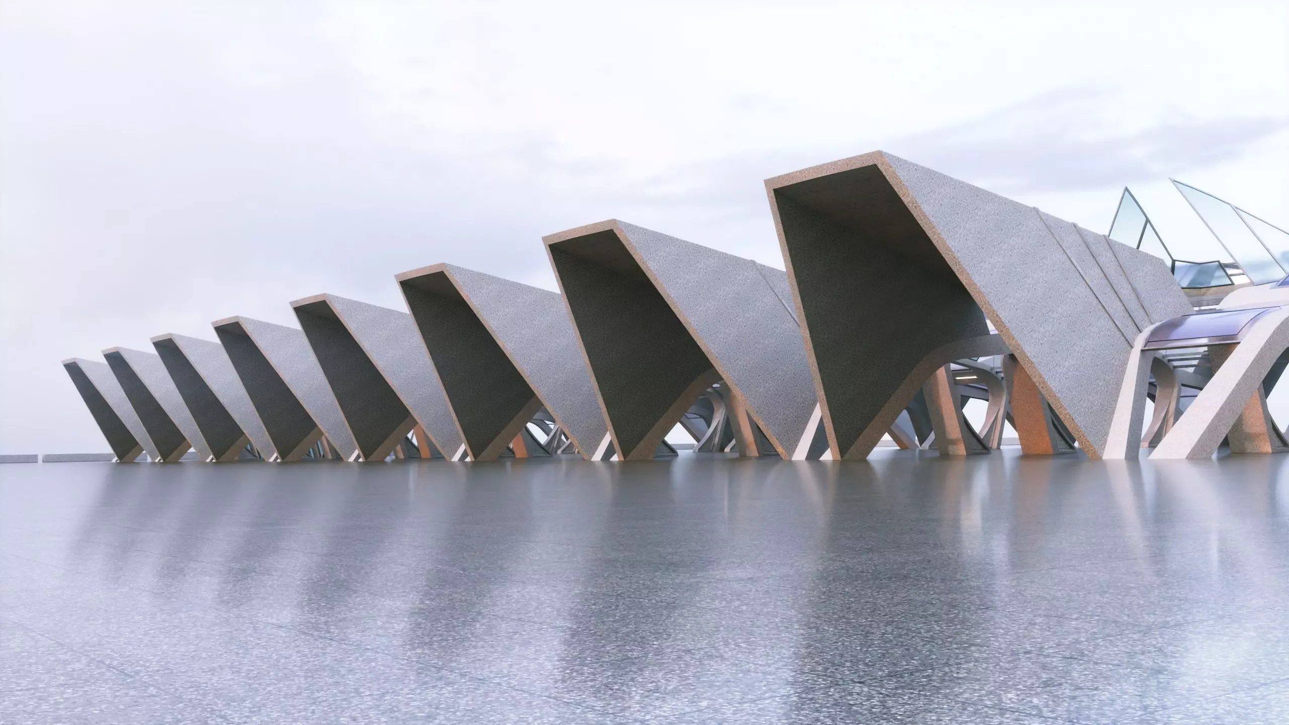 Modern Architectural Background Pack V - 5 in 1 Collection _53