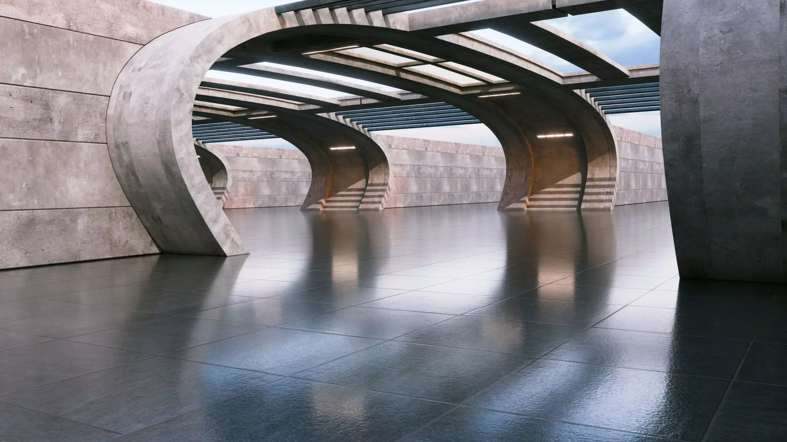 Modern Architectural Background Pack V - 5 in 1 Collection _8