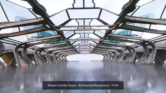 Modern Architectural Background Pack V - 5 in 1 Collection 6