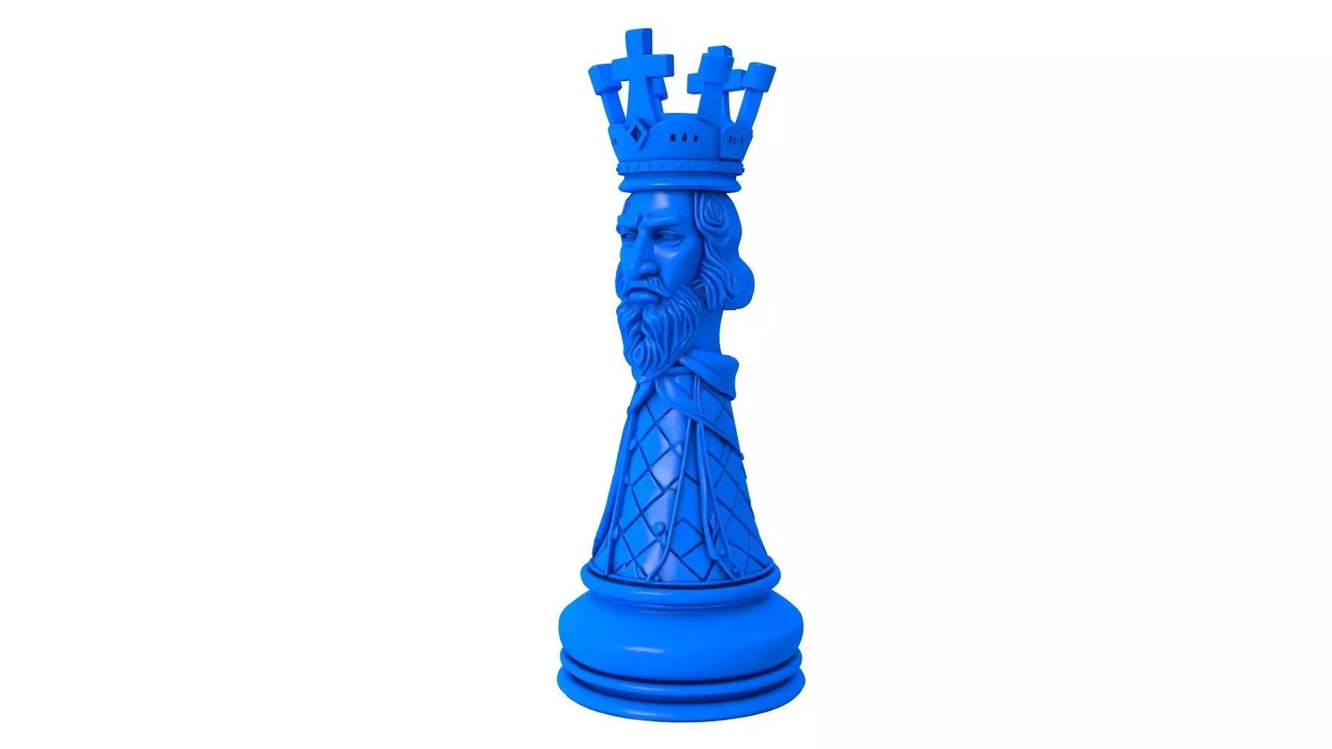 chessman - chessman stl - chess - shah - queen chess 3D print model