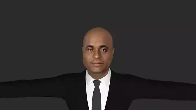 Roosevelt Skerrit Hyper Realistic Full Body Fully Rigged