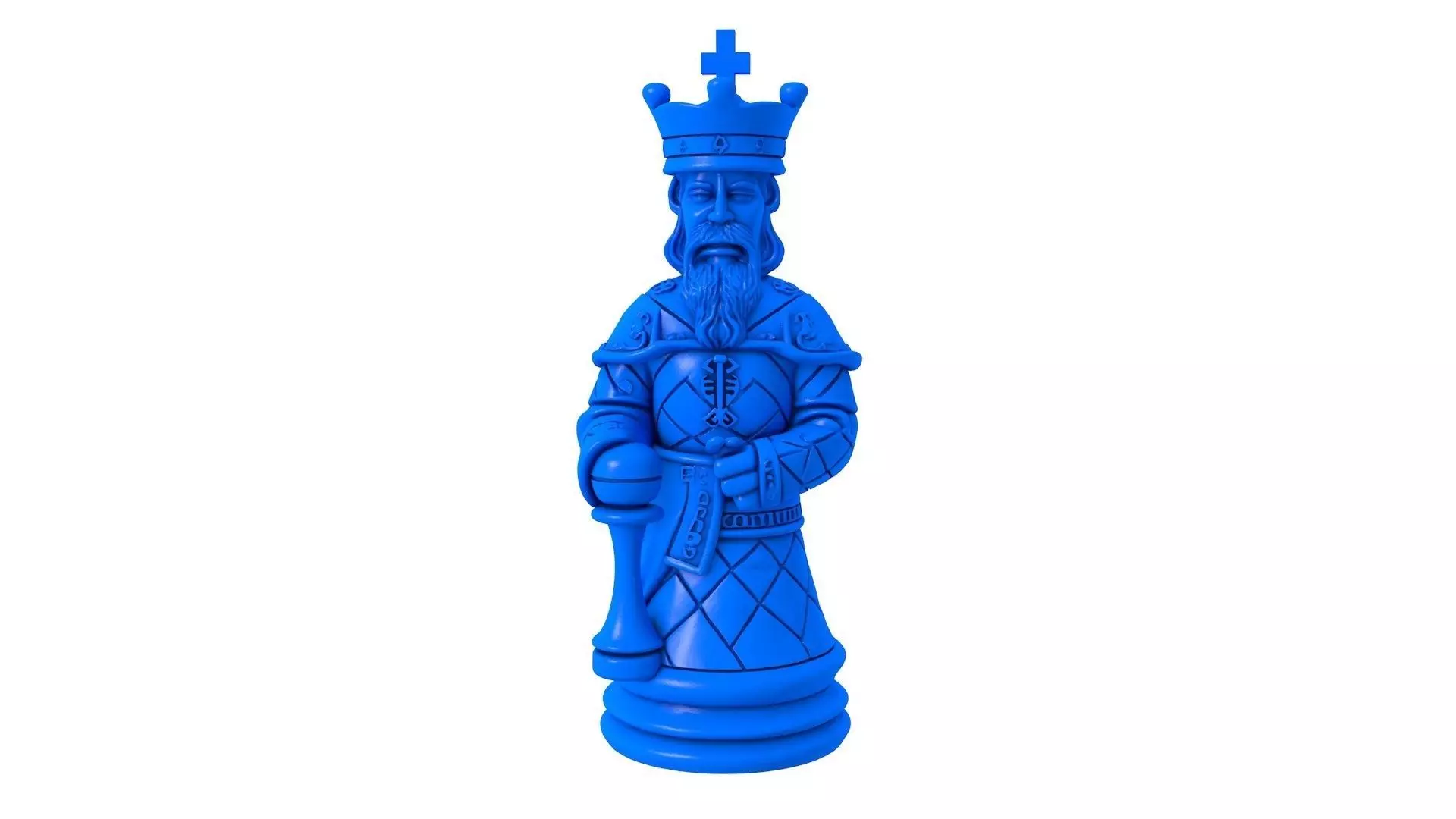 chessman - chessman stl - chess - shah - queen chess 3D print model