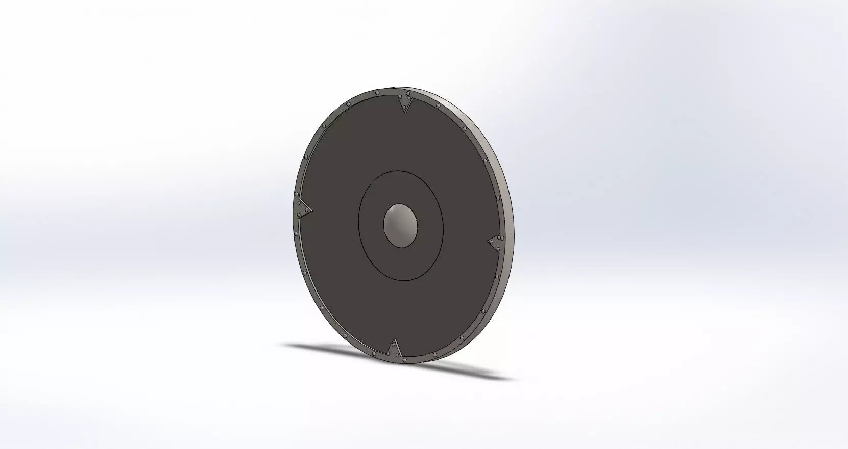 Boromir shield 3D model_0