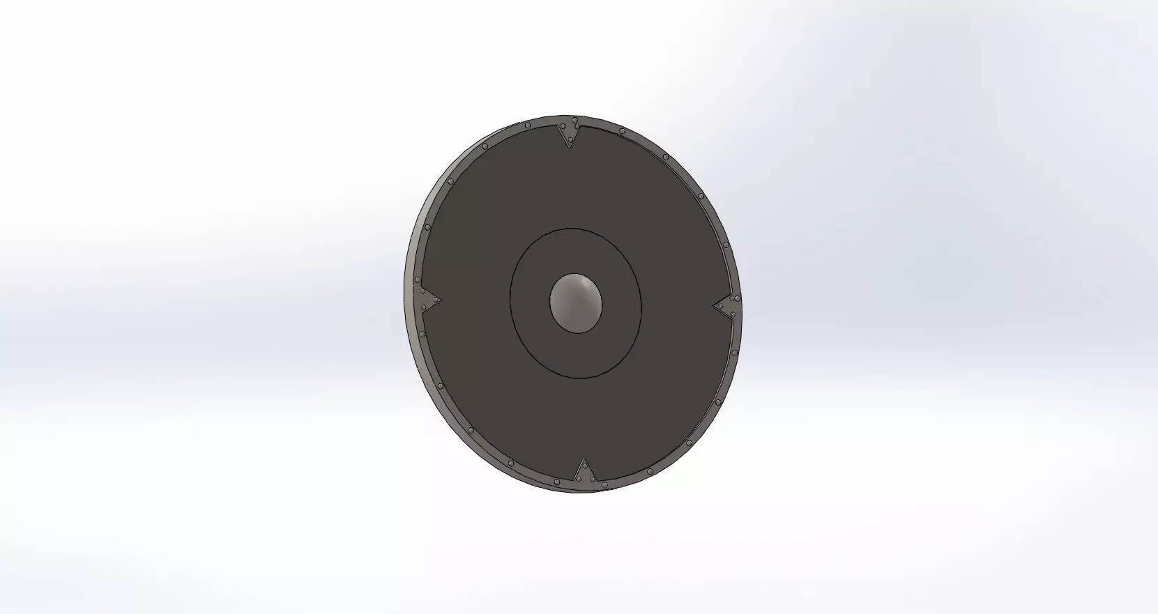Boromir shield 3D model_1