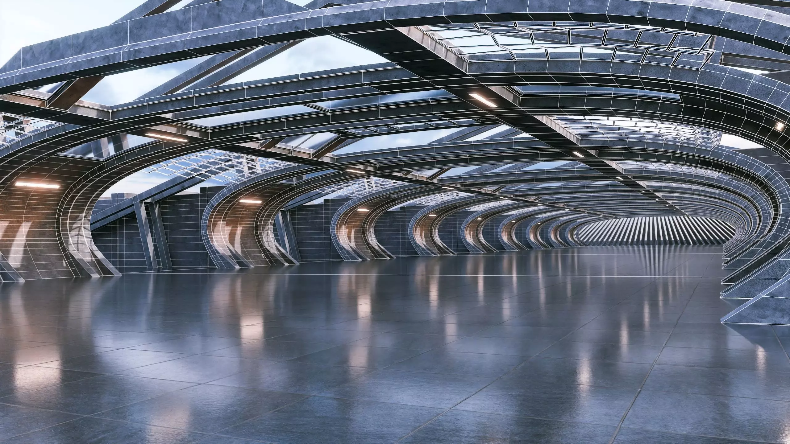 Modern Architectural Background Pack VI - 5 in 1 Collection _42