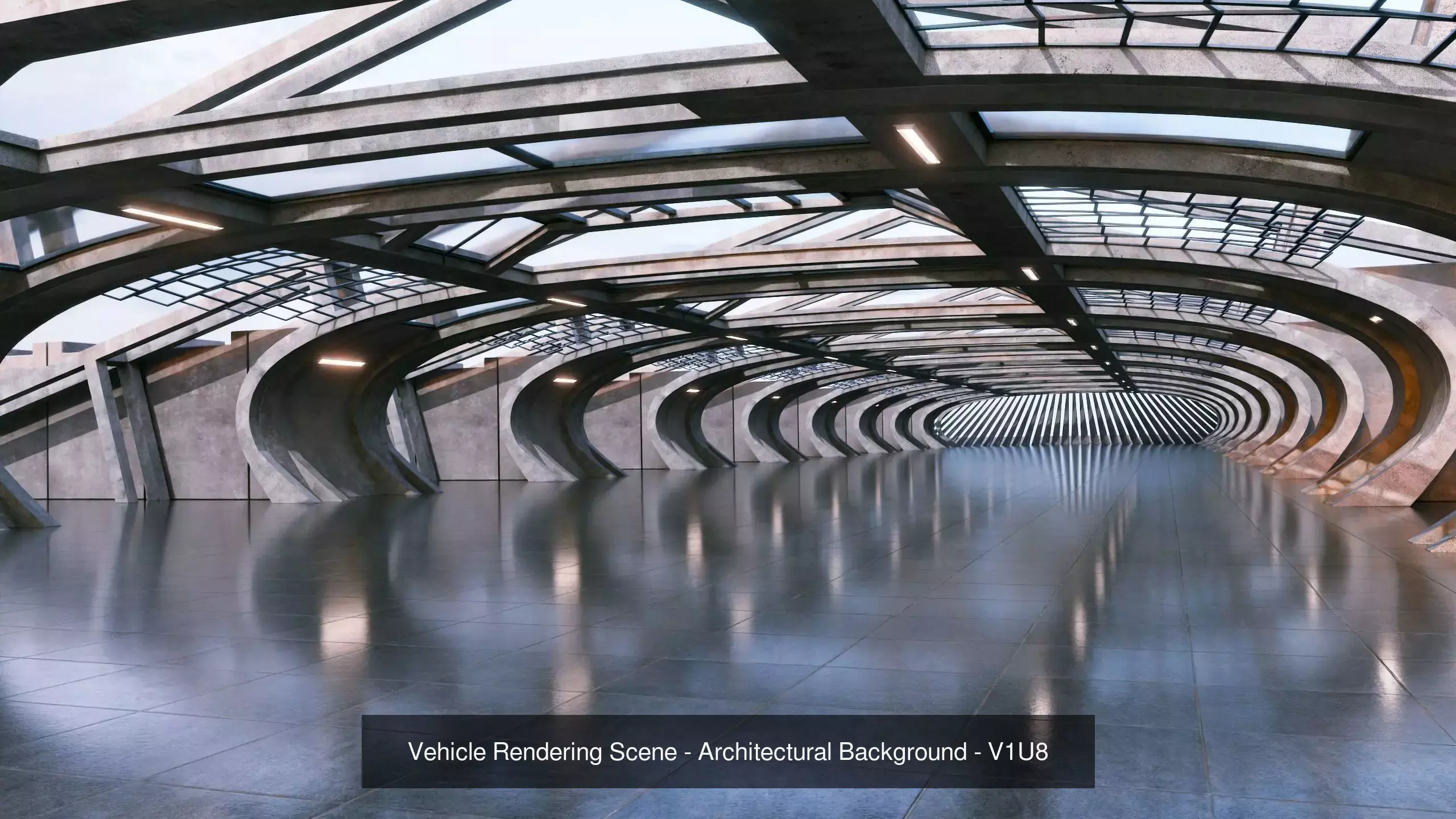 Modern Architectural Background Pack VI - 5 in 1 Collection _3