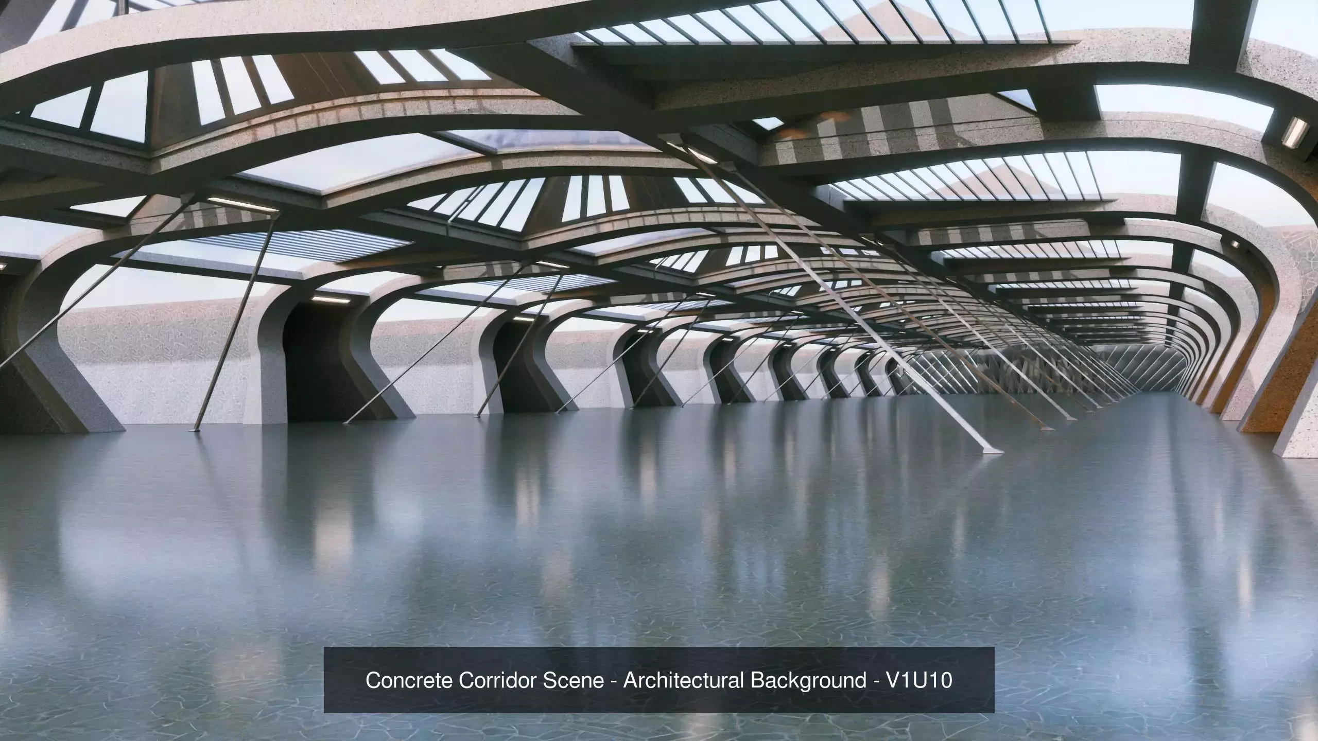 Modern Architectural Background Pack VI - 5 in 1 Collection _5