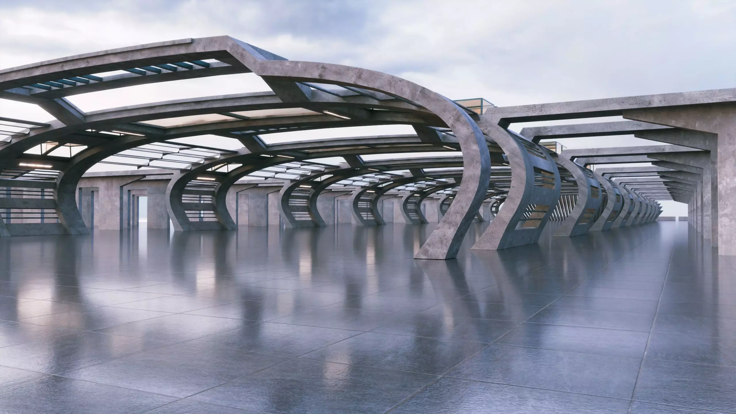 Modern Architectural Background Pack VI - 5 in 1 Collection _48