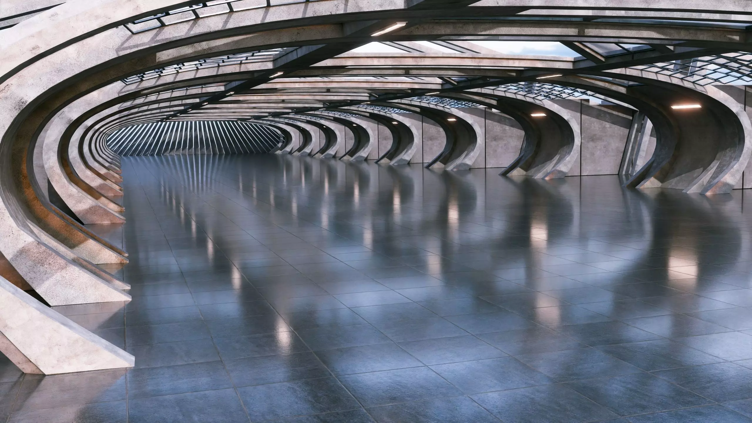 Modern Architectural Background Pack VI - 5 in 1 Collection _38