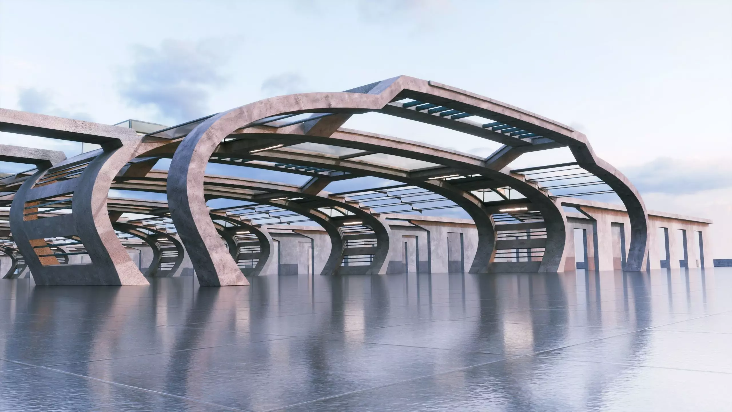 Modern Architectural Background Pack VI - 5 in 1 Collection _45