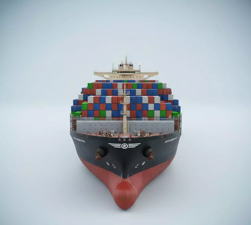 MSC Aadriana Container Ship 3D model_4