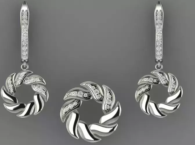 Round shape unique style pendant