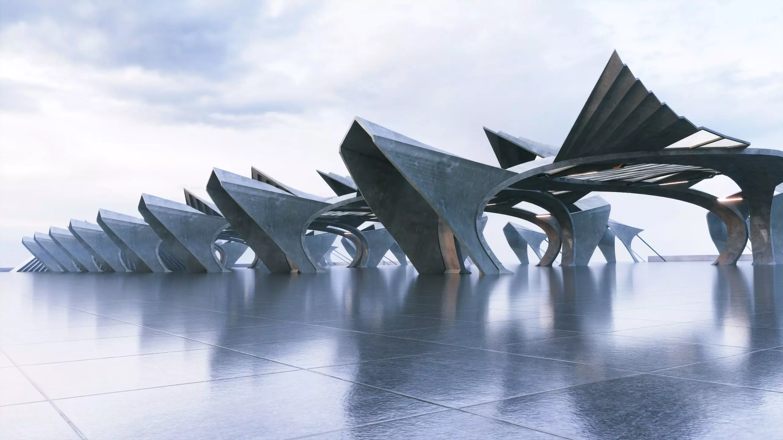 Modern Architectural Background Pack VII - 10 in 1 Collection _46