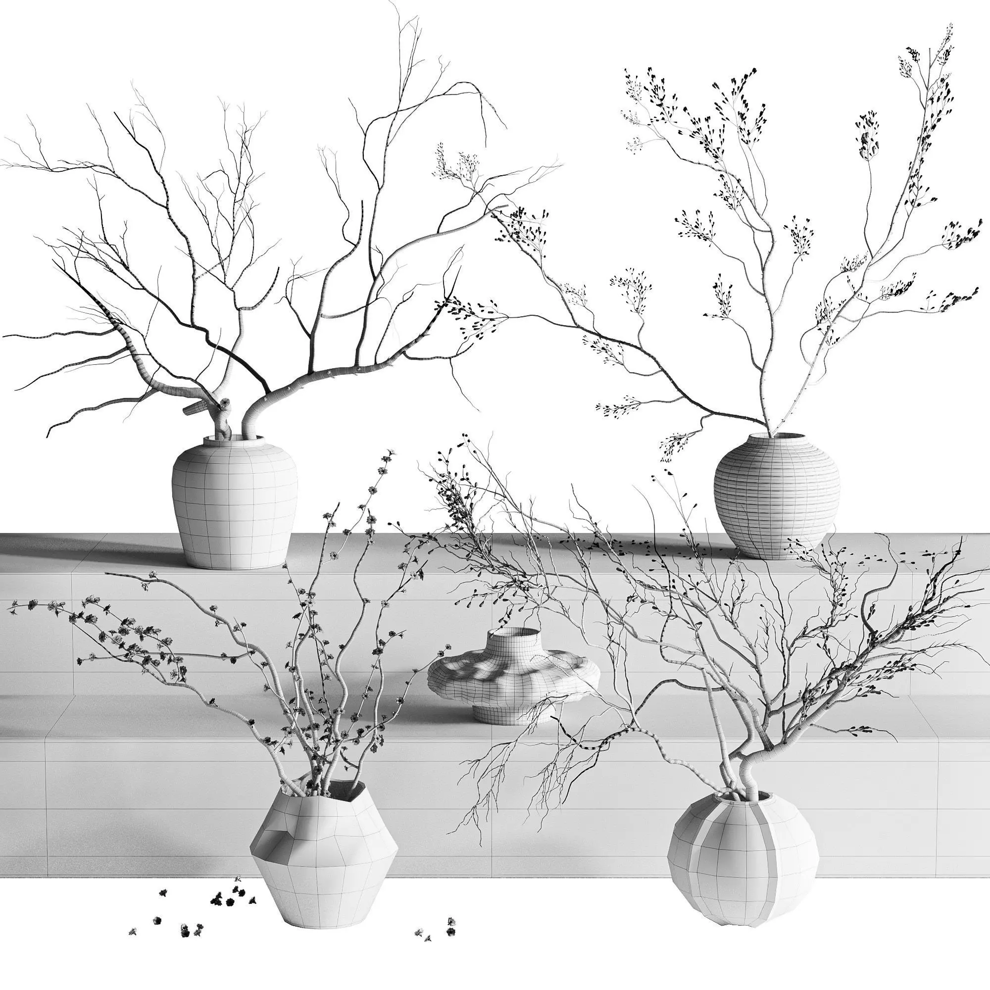 Bouquet 44 3D model_4