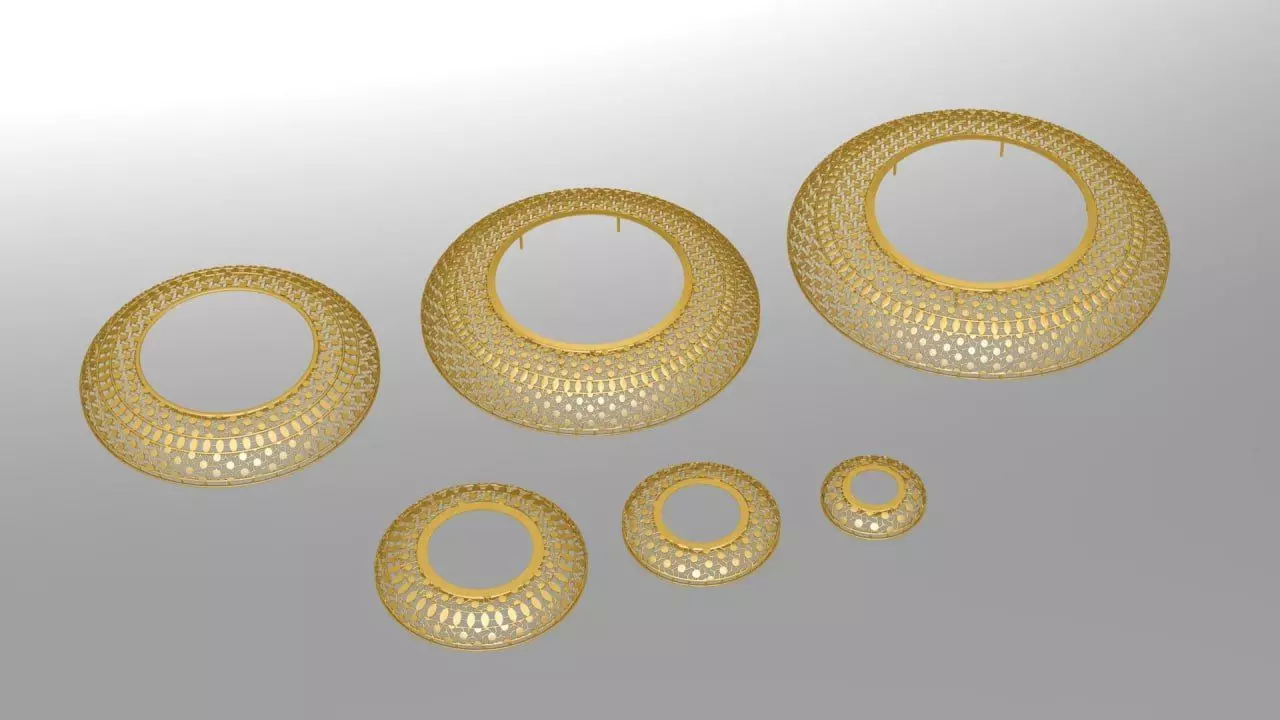 2nd 6arabic service pieces 2 to 8 cm 3D print model_0