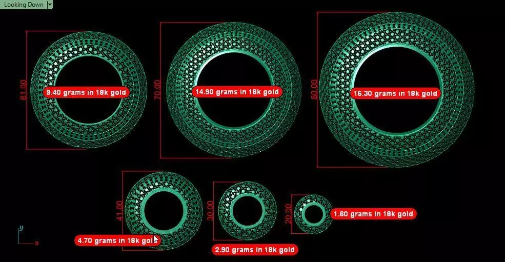 2nd 6arabic service pieces 2 to 8 cm 3D print model_5