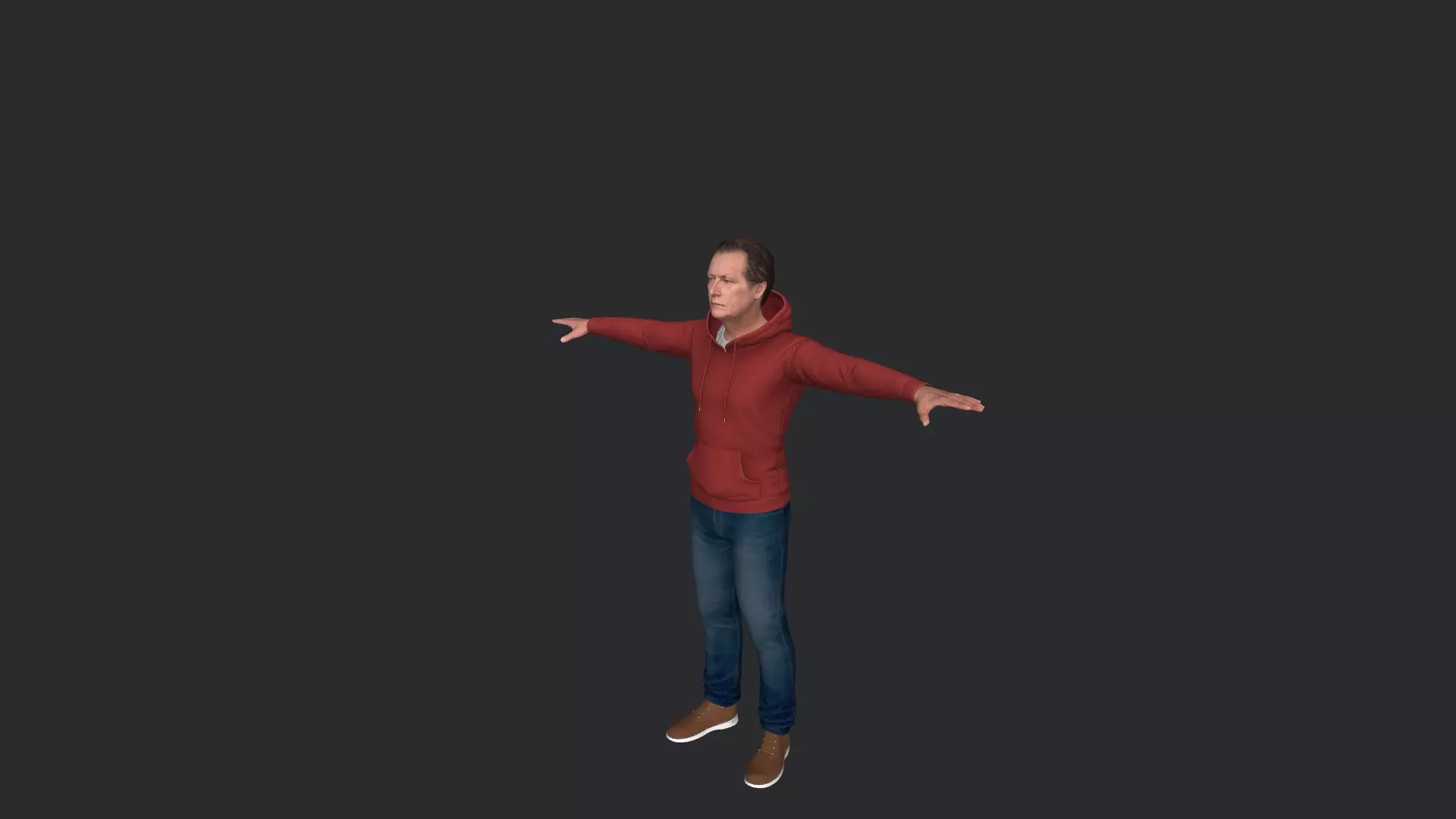 Robert Patrick Hyper Realistic Full Body Fully Rigged 3D model_18
