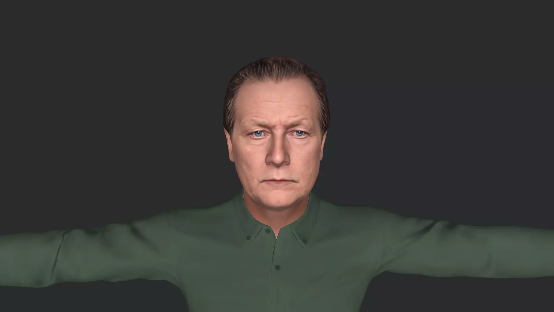 Robert Patrick Hyper Realistic Full Body Fully Rigged 3D model_5