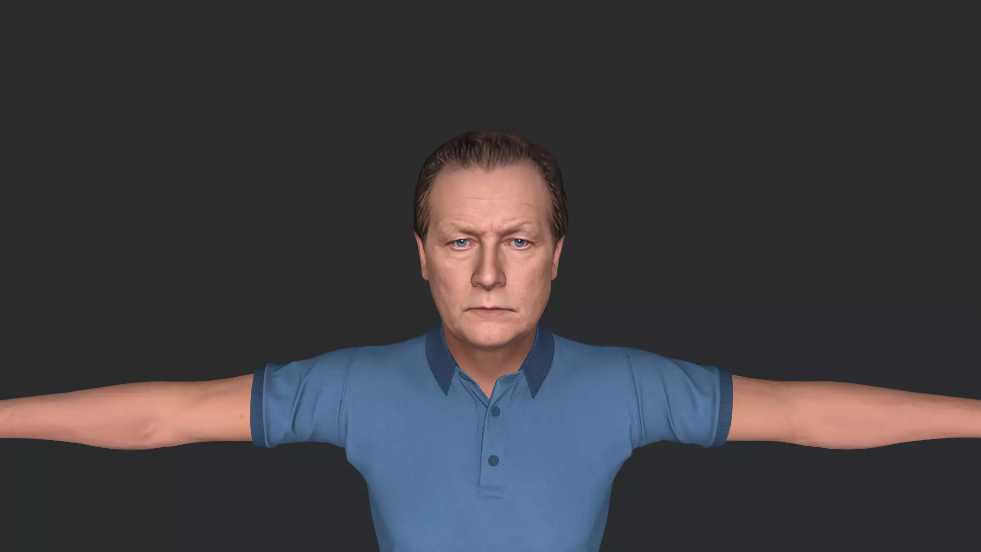 Robert Patrick Hyper Realistic Full Body Fully Rigged 3D model_20