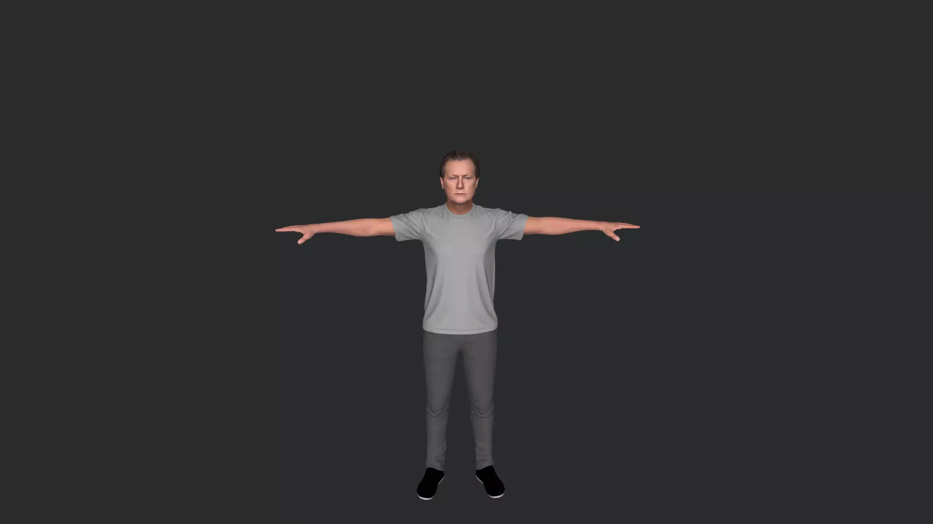 Robert Patrick Hyper Realistic Full Body Fully Rigged 3D model_27