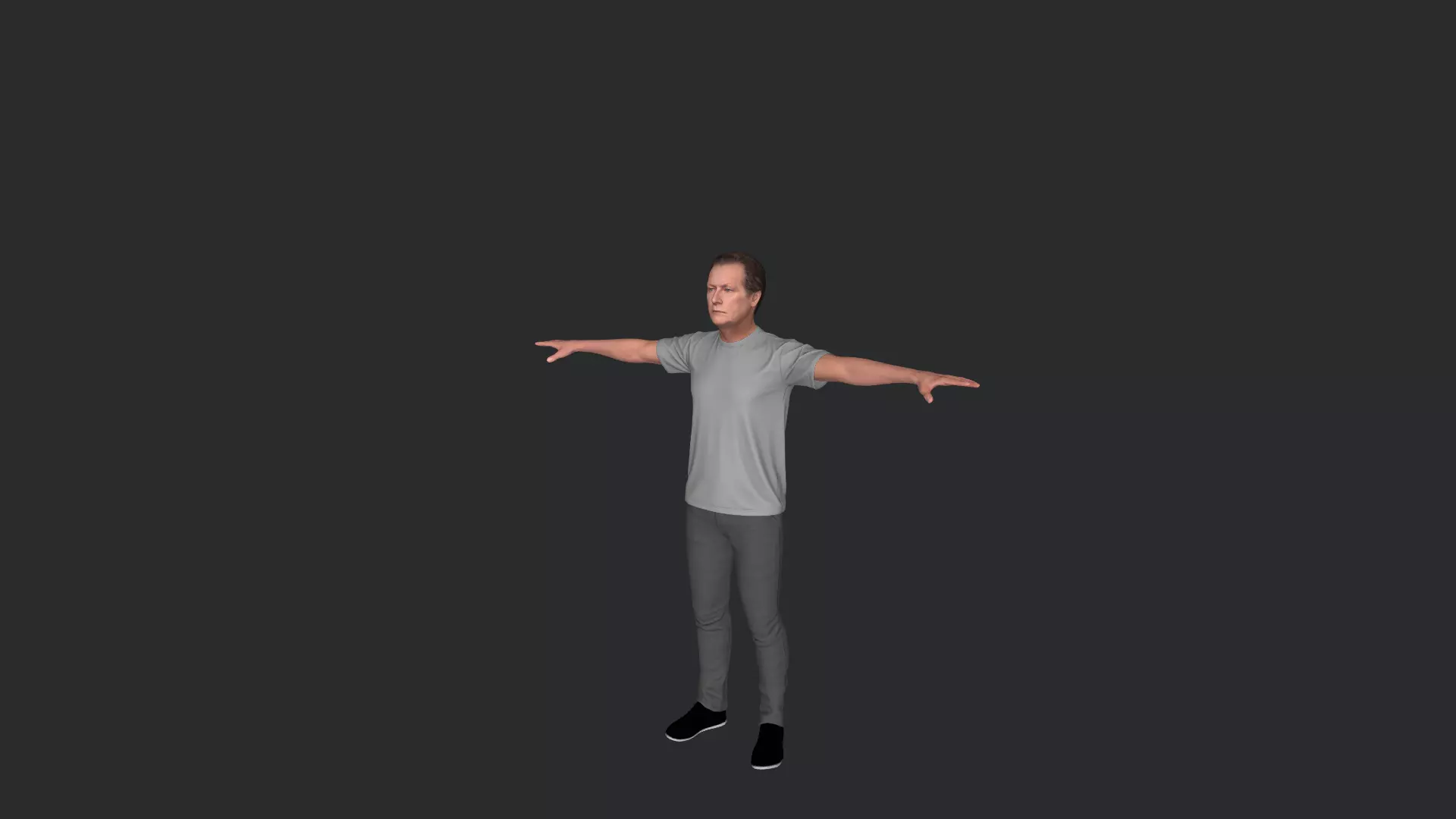 Robert Patrick Hyper Realistic Full Body Fully Rigged 3D model_28