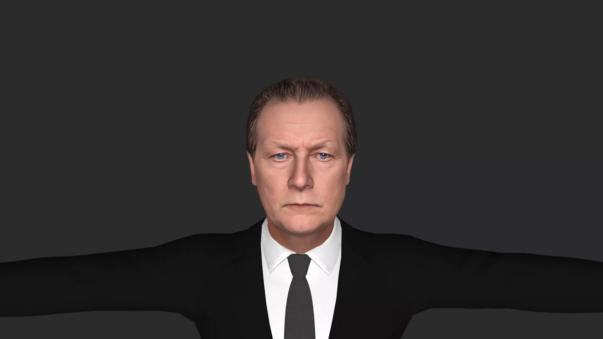 Robert Patrick Hyper Realistic Full Body Fully Rigged 3D model_0
