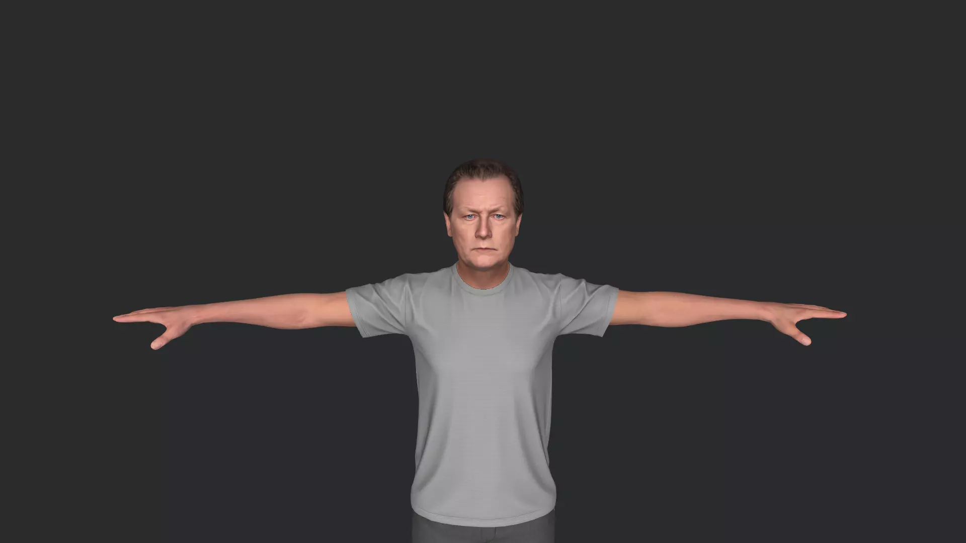 Robert Patrick Hyper Realistic Full Body Fully Rigged 3D model_26