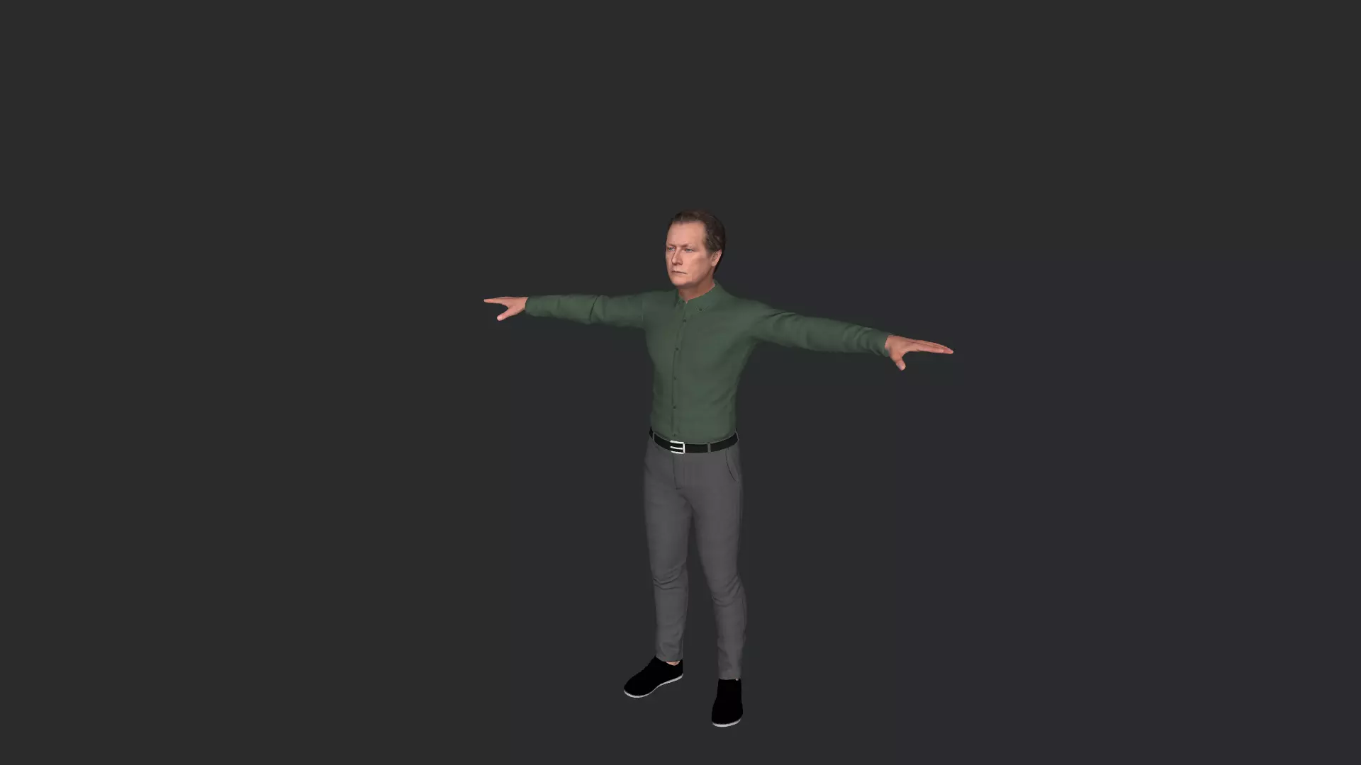 Robert Patrick Hyper Realistic Full Body Fully Rigged 3D model_8
