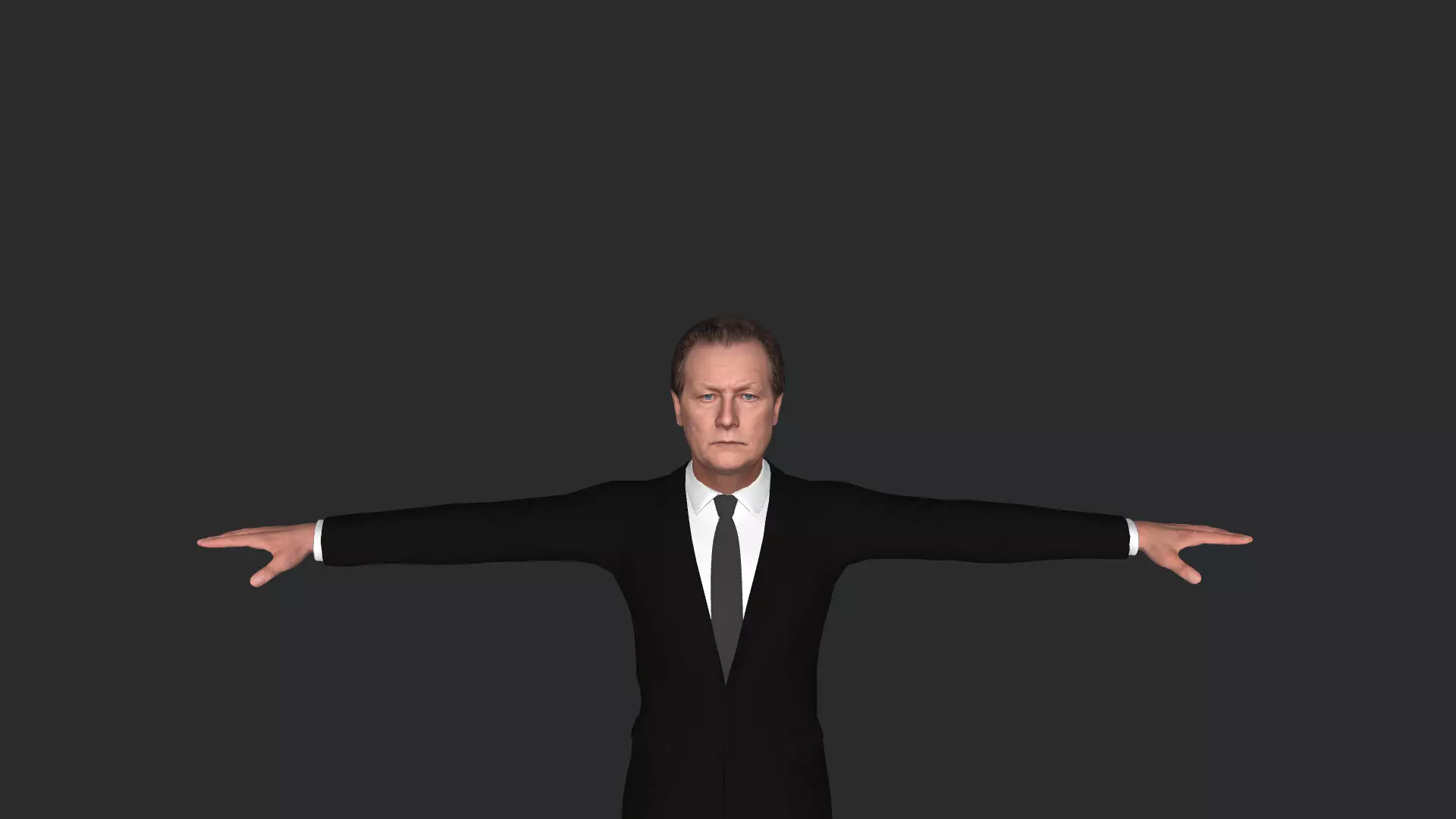 Robert Patrick Hyper Realistic Full Body Fully Rigged 3D model_1