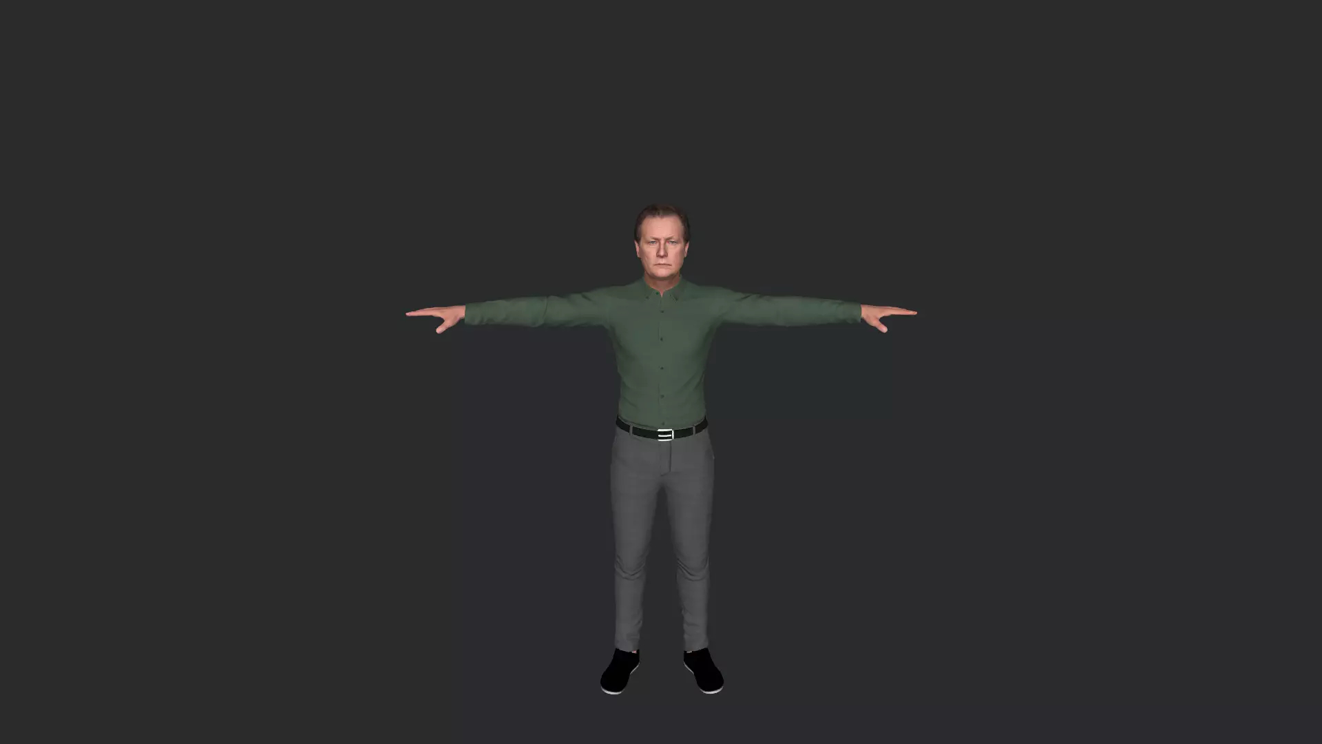 Robert Patrick Hyper Realistic Full Body Fully Rigged 3D model_7