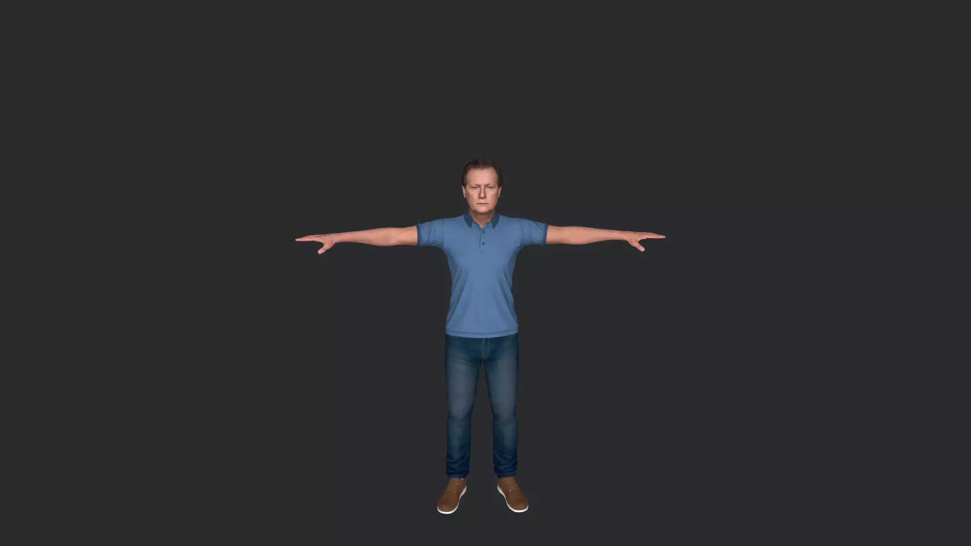Robert Patrick Hyper Realistic Full Body Fully Rigged 3D model_22