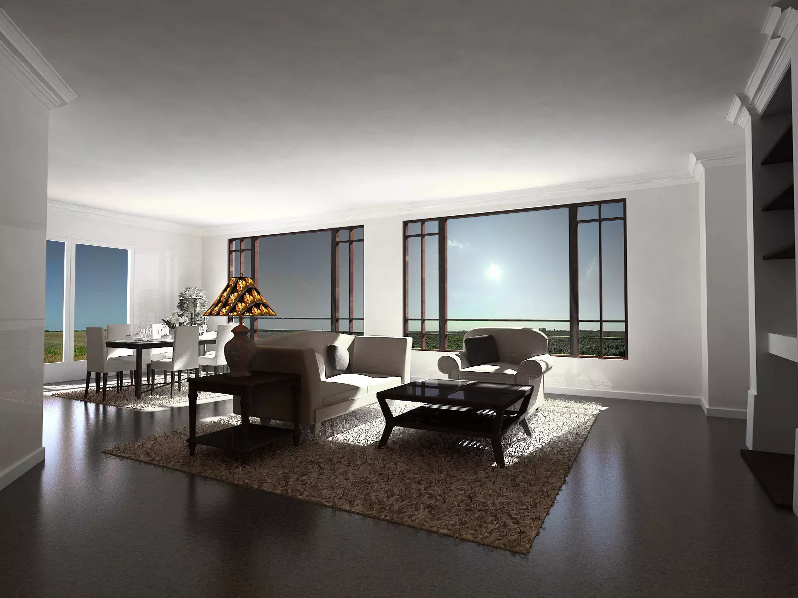 interior loby 3D model_0