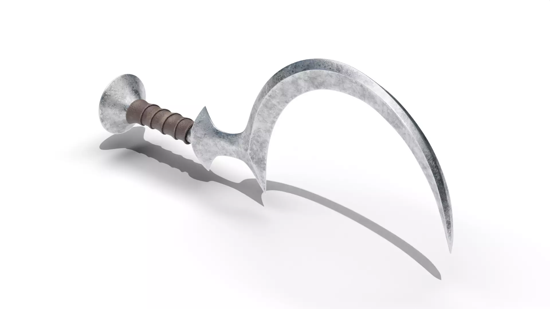 Sickle Warrior Low-poly 3D model_3