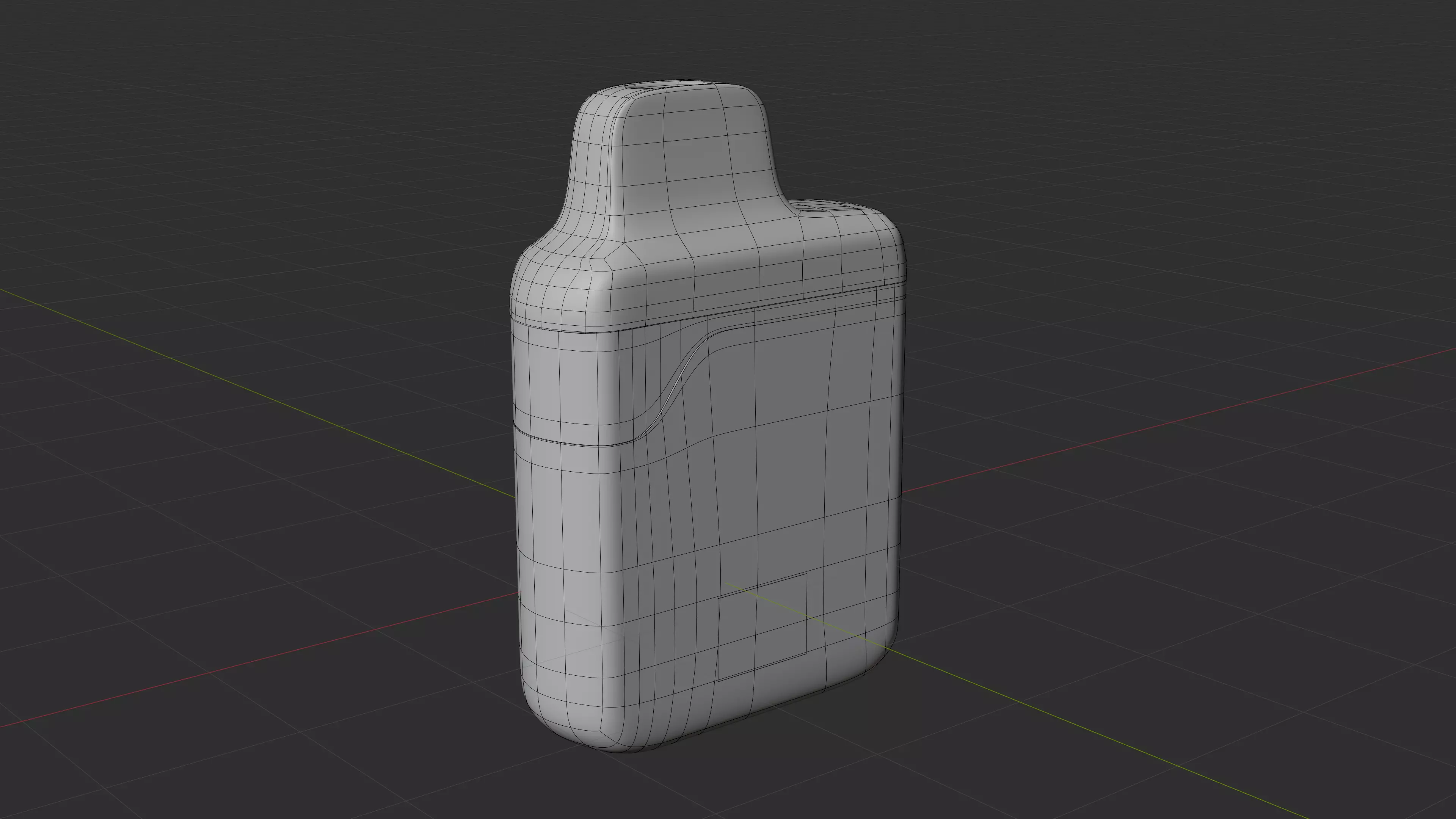 Digital LOST THC Vape Pod 3D model_8