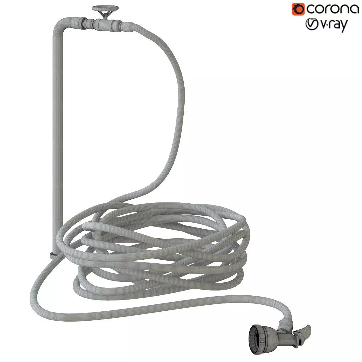 hose set spray 03 3D model_1