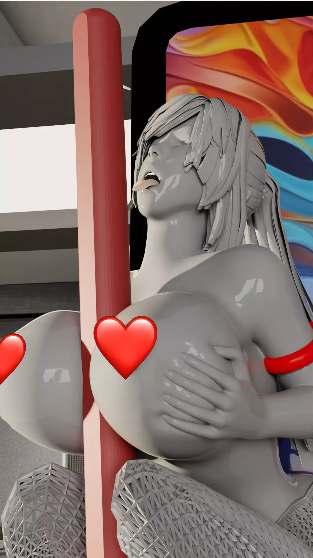 Alice NSFW 3D print model_2