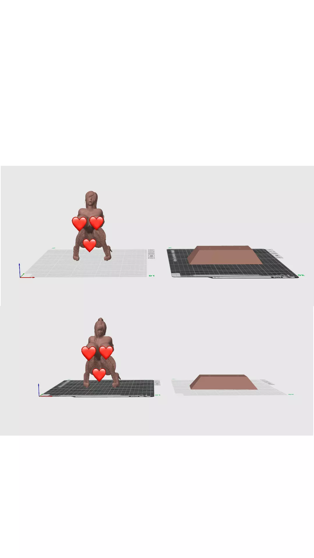 Alice NSFW 3D print model_8