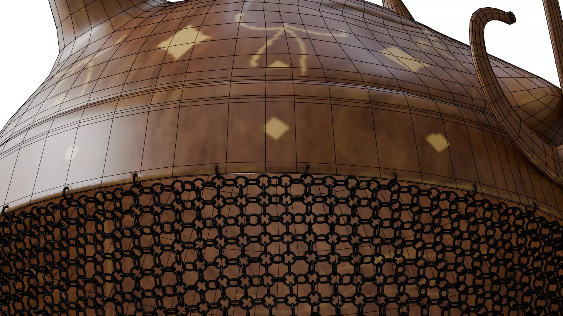 Horned Helmet 3D model_14