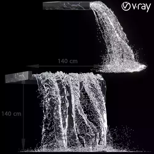 Waterfall fountains 003