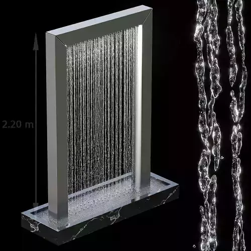 Waterfall fountains 004