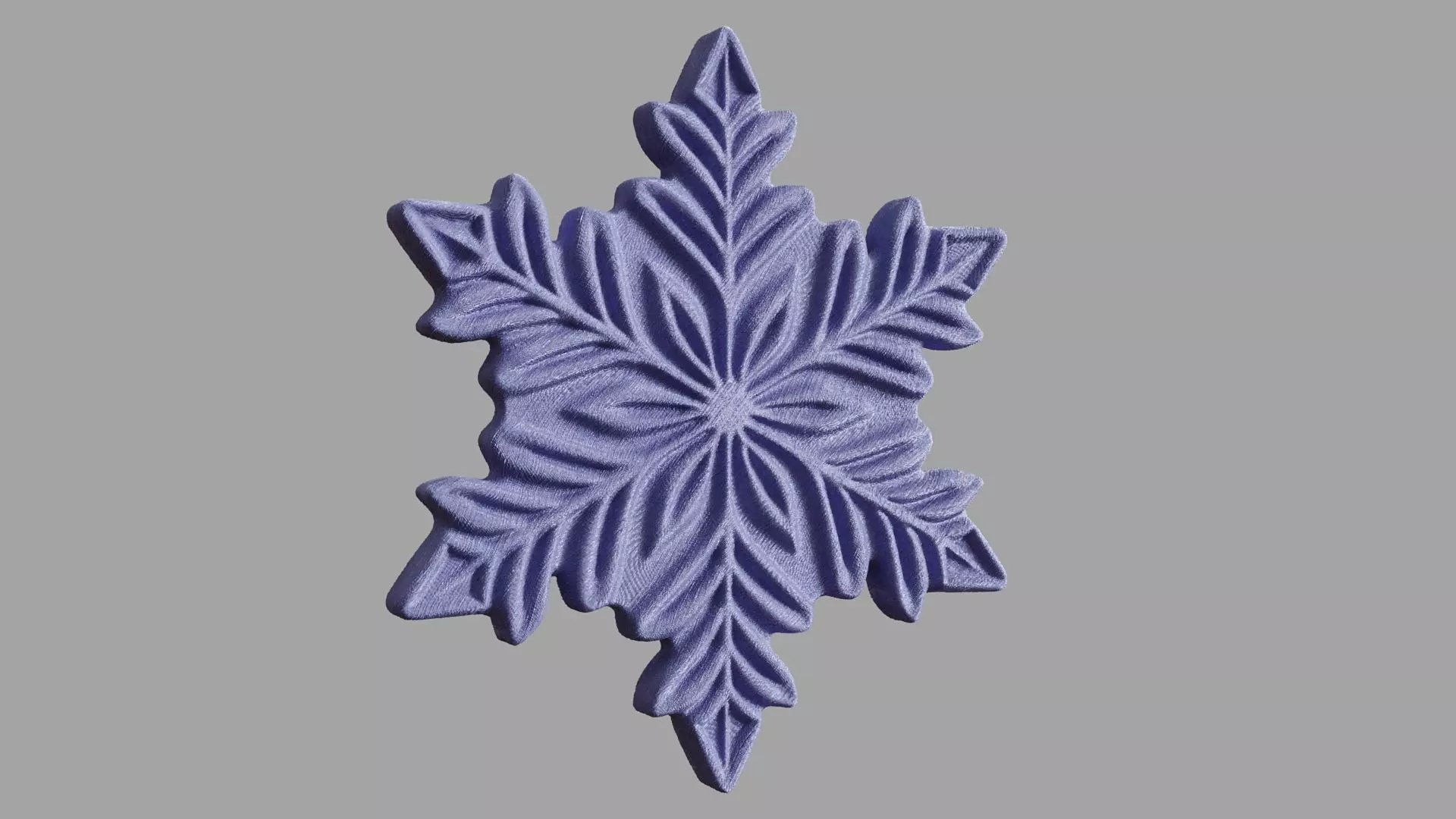 Snowflake 3D print model