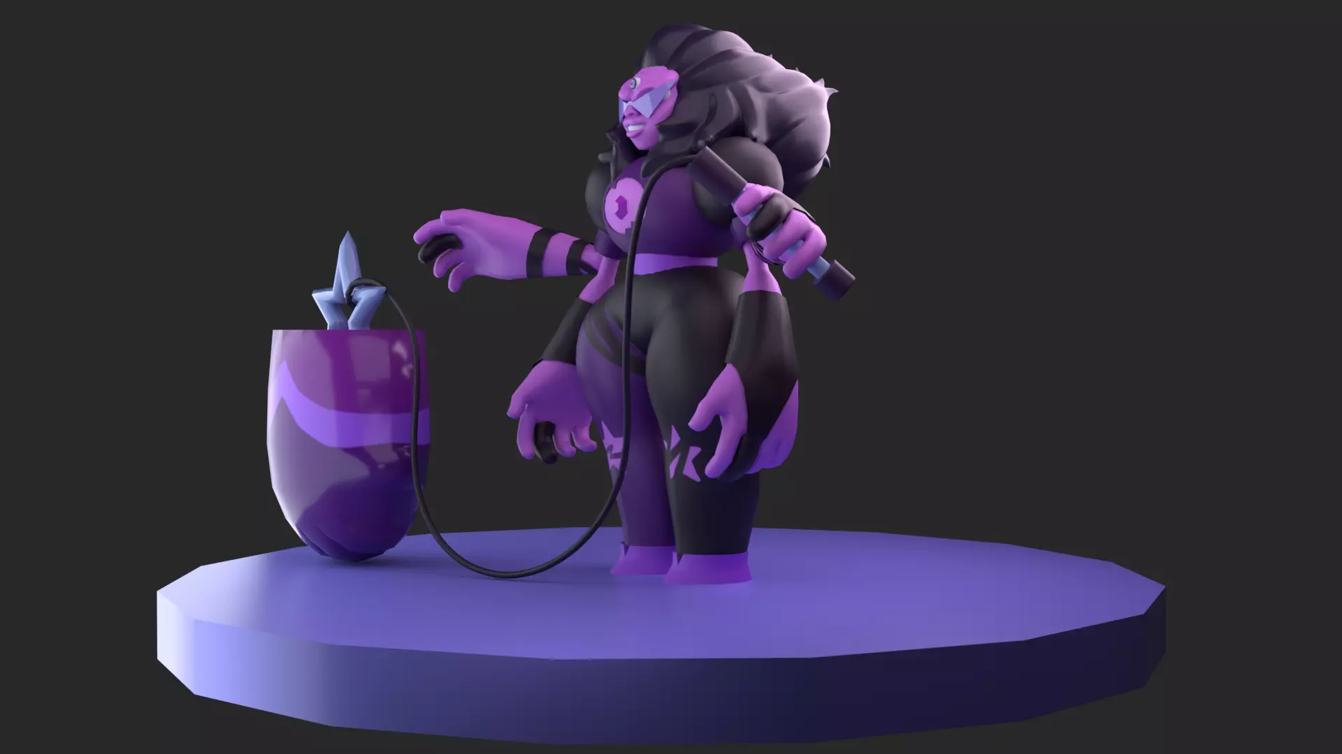 Sugilite - Steven Universe 3D model_5