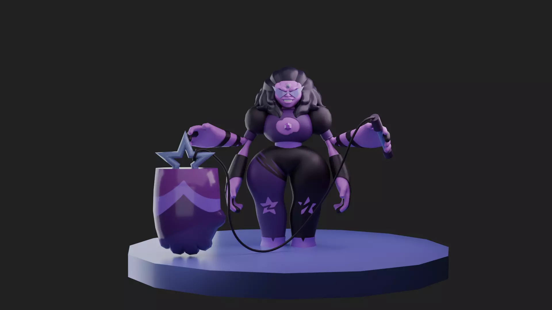 Sugilite - Steven Universe 3D model_3