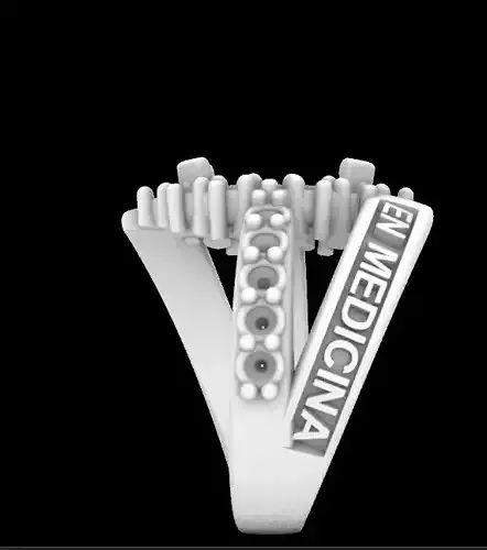 Anillo de graduacion Marquesa Halo