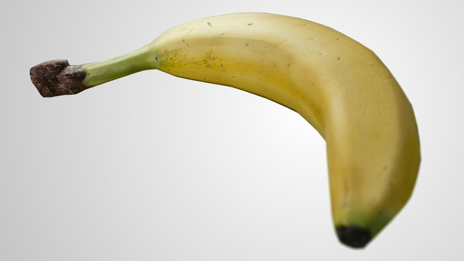 Banana 3D model