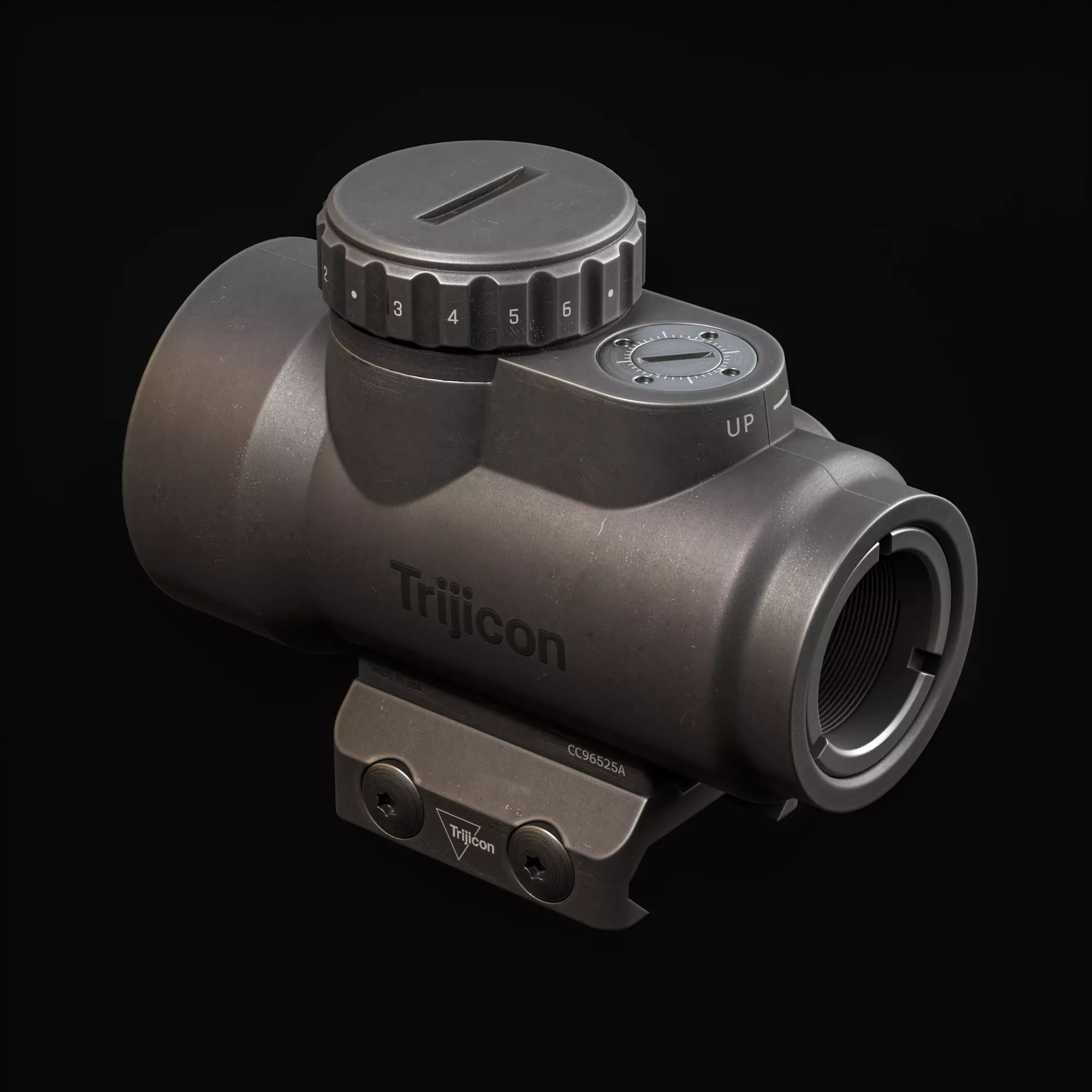 MRO RedDot Low-poly 3D model_1