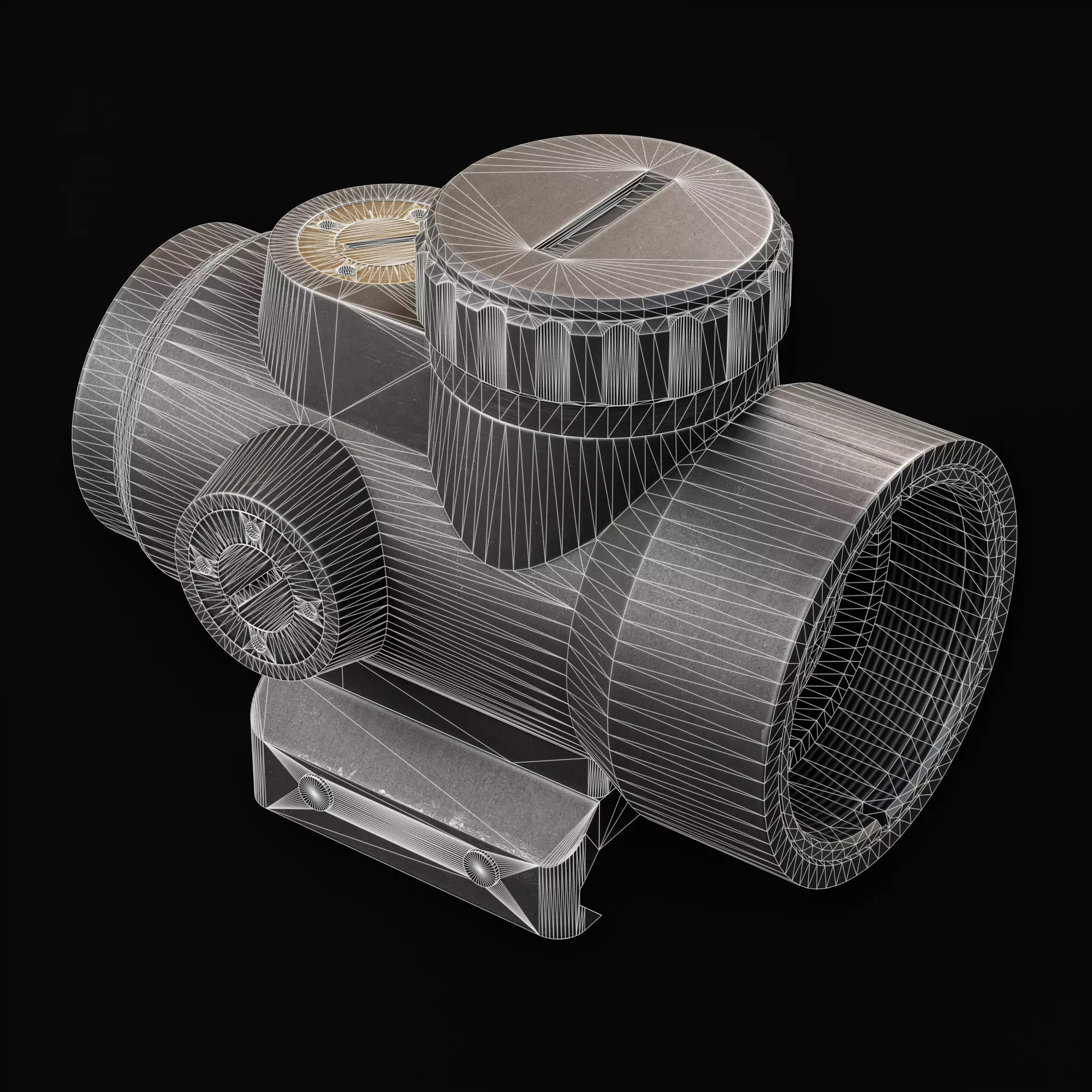 MRO RedDot Low-poly 3D model_6