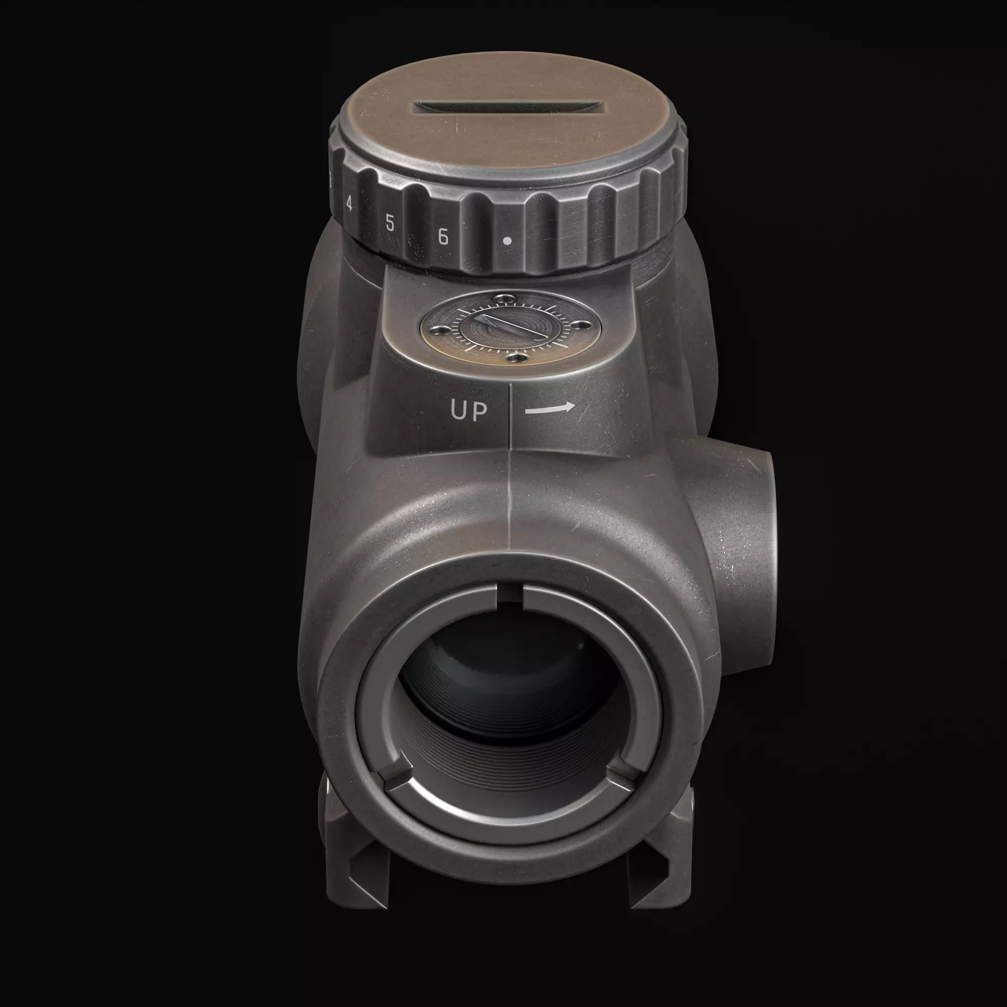 MRO RedDot Low-poly 3D model_4